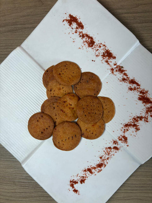 Peri Peri Whole Wheat Crackers