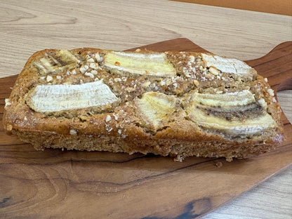 Banana Walnut Millet Cake — made with jowar and almond flour, no refined flour, no refined sugar, no refined oil.