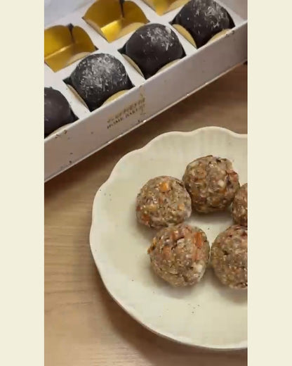 Power Bites Combo – Chocolate + Makhana Ladoos