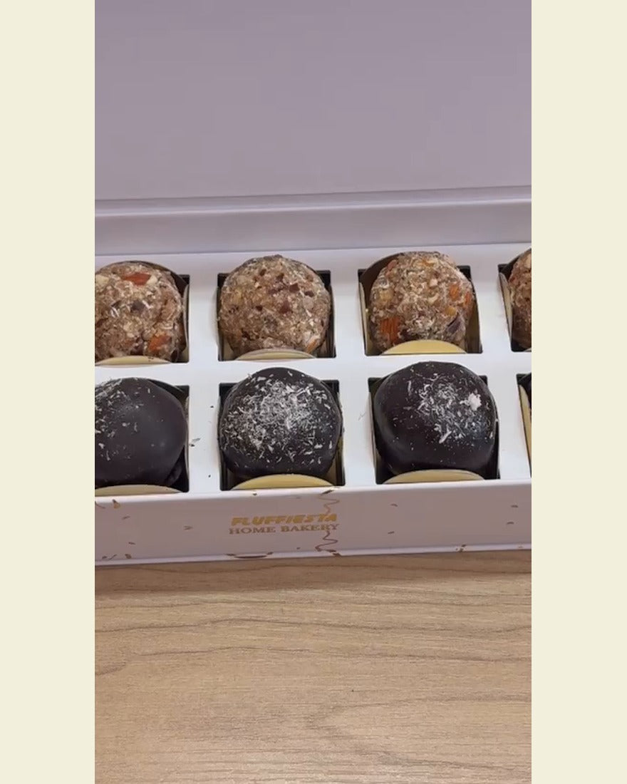 Power Bites Combo – Chocolate + Makhana Ladoos