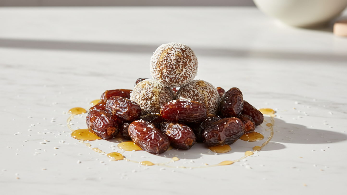 Sugar Free Nuts & Dates Energy Balls – Natural Power Bites