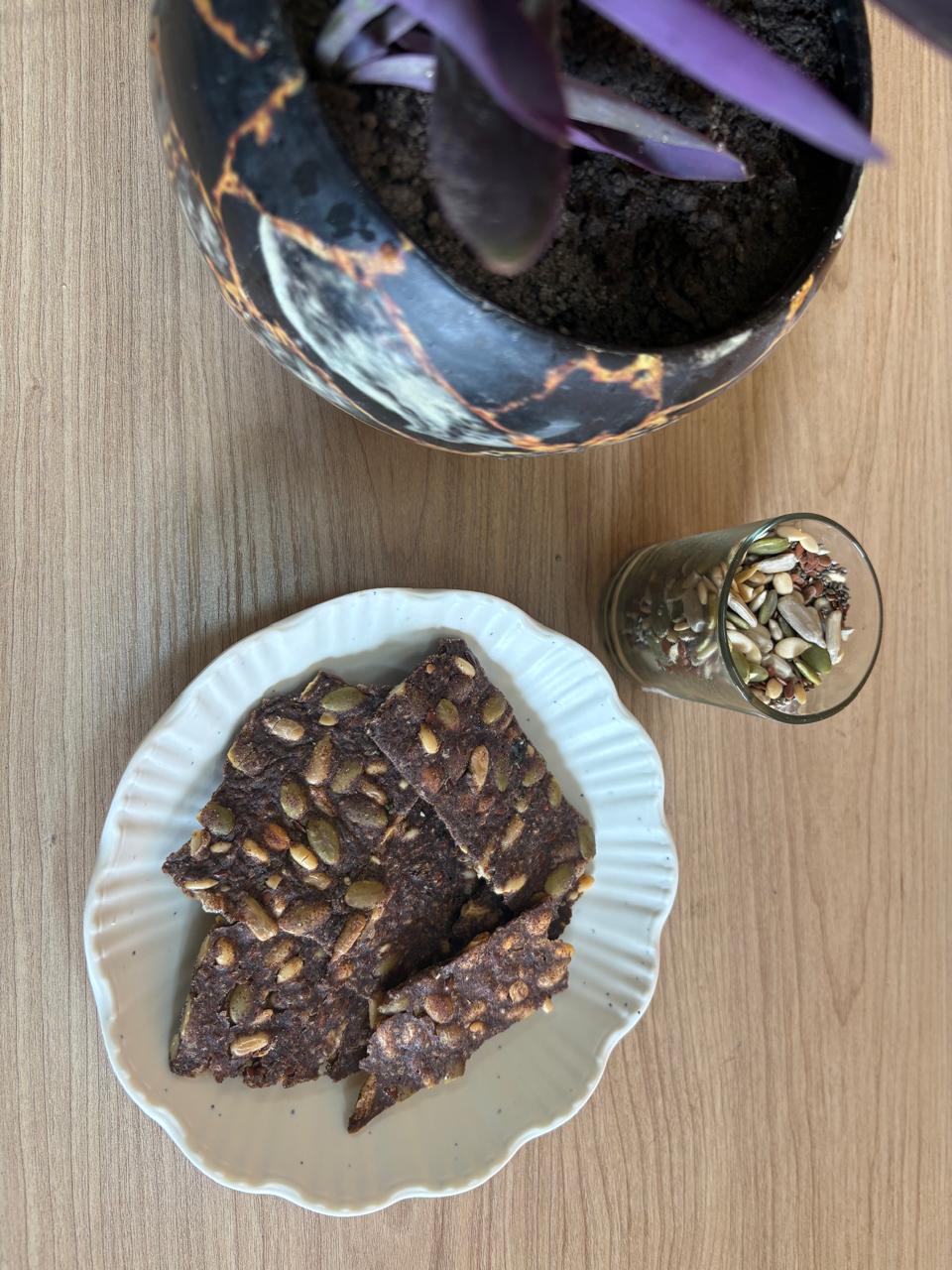 Ragi SuperSeed Crackers