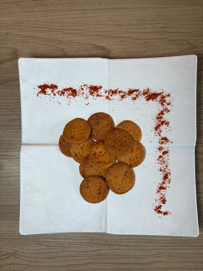 Peri Peri Whole Wheat Crackers