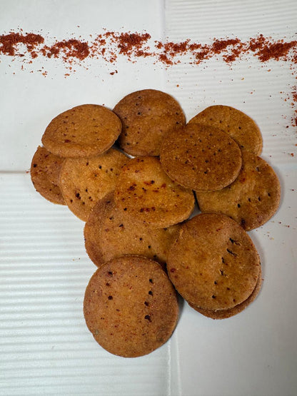 Peri Peri Whole Wheat Crackers