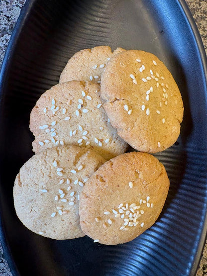 Whole Wheat Butter Cookies – Pure Desi Ghee, No Refined Sugar