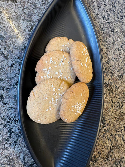 Whole Wheat Butter Cookies – Pure Desi Ghee, No Refined Sugar