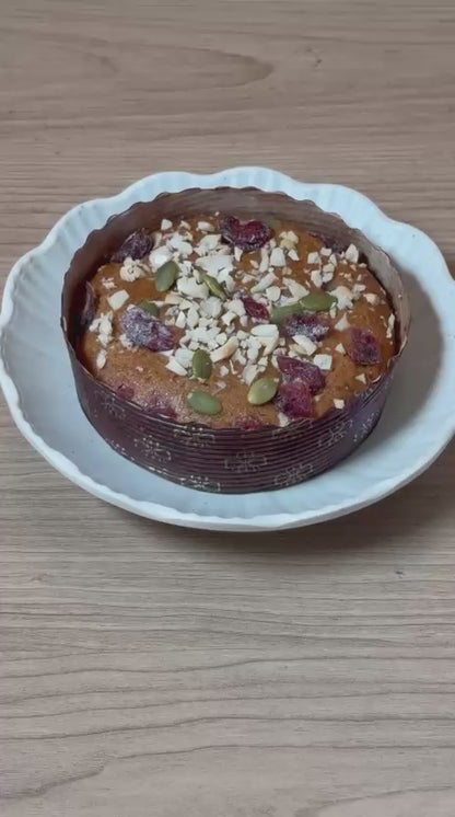 Cranberry Millet Tea Cake