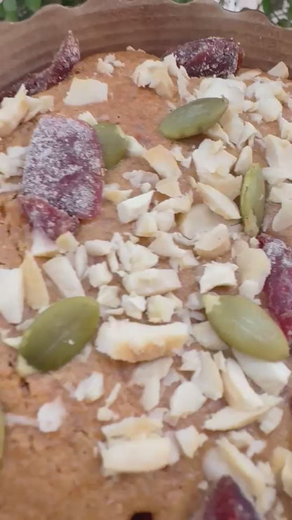 Cranberry Millet Tea Cake